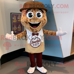 Disfraz de mascota de Brown...
