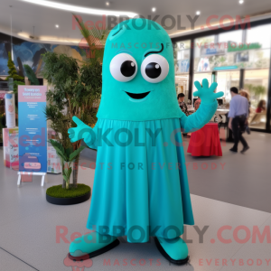 Turquoise Moussaka mascot...