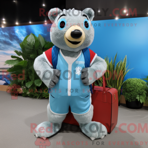 Disfraz de mascota Sky Blue...