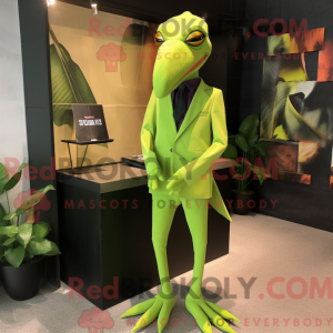 Limegrønn Pterodactyl...