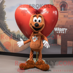 Rust Heart Shaped Balloons...
