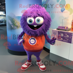 Lavendel kødboller maskot...