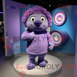 Lavendel kødboller maskot...