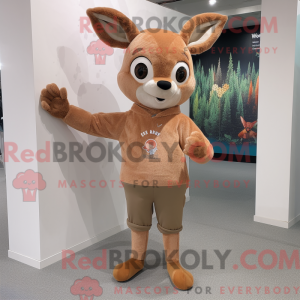 Máscara de Tan Roe Deer com...