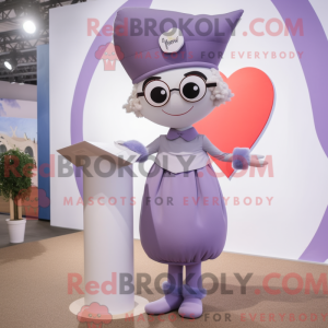Lavender Love Letter mascot...