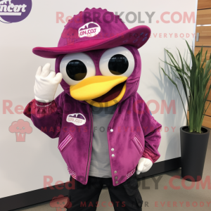 Disfraz de mascota Magenta...