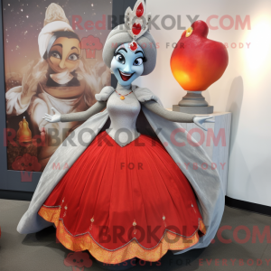 Silver Tikka Masala mascot...