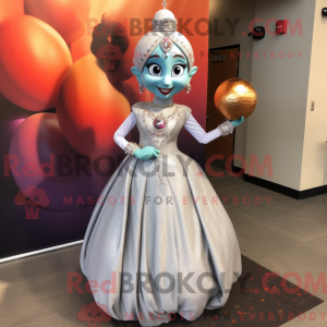 Silver Tikka Masala mascot...