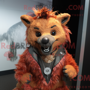 Postava maskota Rust Hyena...