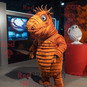 Rust Quagga mascottekostuum...