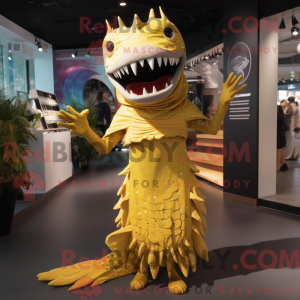 Máscara Gold Barracuda com...