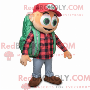 Red Green Bean mascot...