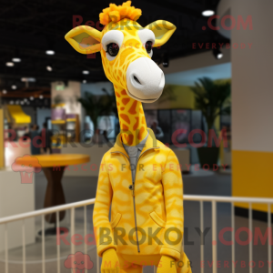 Costume mascotte de girafe...