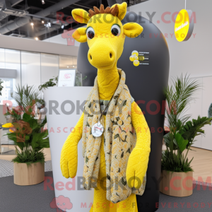 Citroengele giraffe...