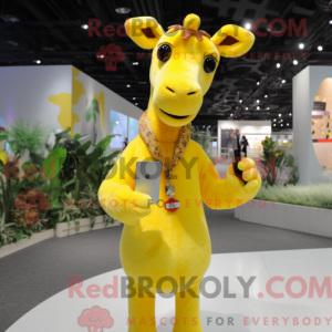 Sitrongul giraff maskot...