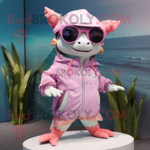  Axolotls Maskottchen...