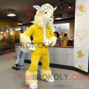 Lemon Yellow Angora Goat...