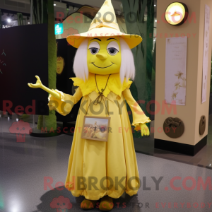 Citrongul heks maskot...