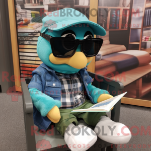 Postava maskota Teal...