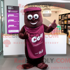 Disfraz de mascota Magenta...