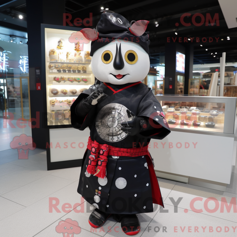Figura de máscara de samurai com jakke e myntvesker - Mascotes samurais - REBROKO_326323 - RedBrokoly.com