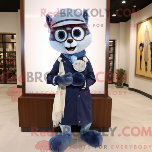 Navy Hourglass Maskottchen...