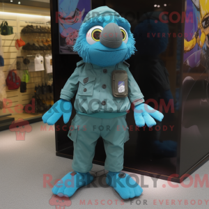 Postava maskota Cyan...