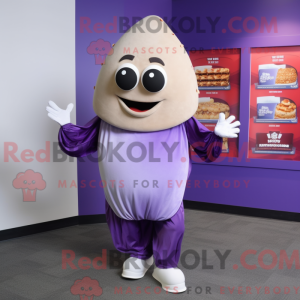 Purple Clam Chowder mascot...