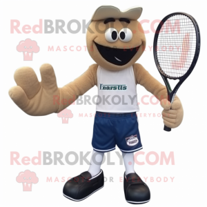 Brauner Tennisschläger...