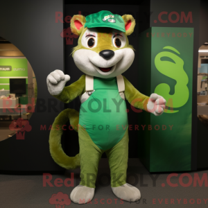 Costume mascotte de belette...