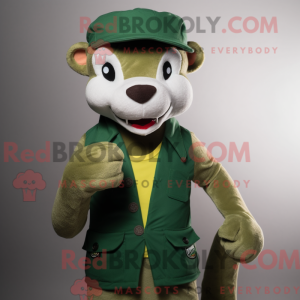 Costume mascotte de belette...