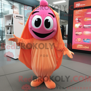 Oransje Rosa máscara de...