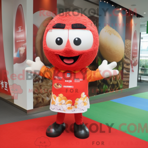 Postava maskota Red Fried...