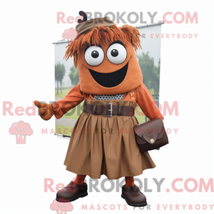 Rust Men maskot kostyme...
