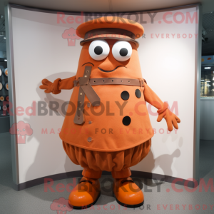 Rust Men máscara kostyme...