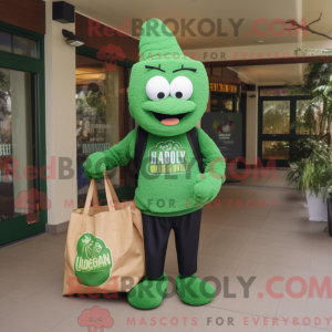 Green Jambalaya mascot...