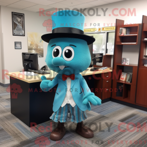 Cyan Attorney maskot...