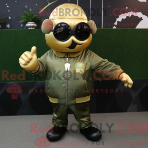 Oliven Pot Of Gold maskot...
