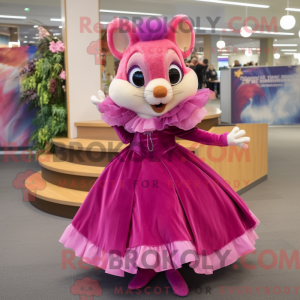 Magenta Dormus maskot...