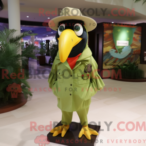Oliven Tucan máscara de...
