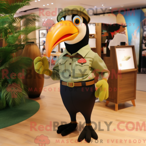 Oliven Tucan máscara de...