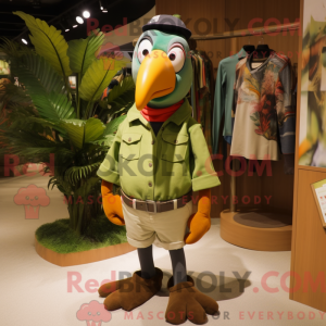 Costume mascotte de Toucan...