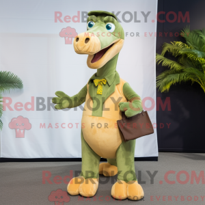 Brachiosaurus maskot...