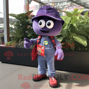 Lilla tomat maskot kostume...