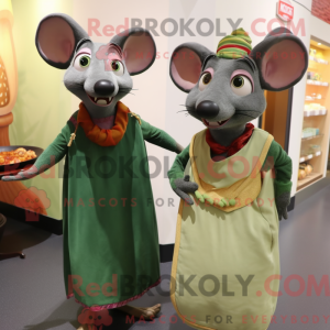Oliven Ratatouille maskot...