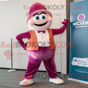Disfraz de mascota Magenta...