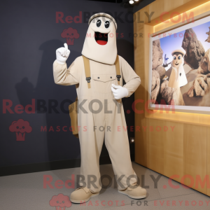 Tan Ghost Maskottchen...