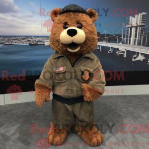 Rust Navy Seal mascot...