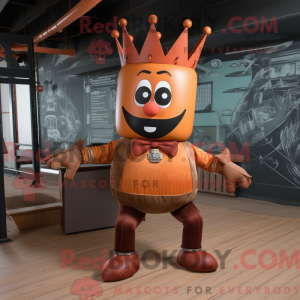 Rust King maskotdraktfigur...