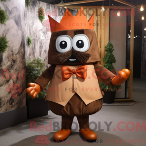 Rust King maskot kostume...